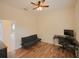 Home office with wood floors, desk and access to backyard at 12338 Lavender Loop, Bradenton, FL 34212