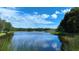 Serene lakefront view at 12338 Lavender Loop, Bradenton, FL 34212
