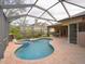 Enjoy your own private screened pool and spa area with patio at 12338 Lavender Loop, Bradenton, FL 34212