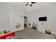 Bright bedroom with plenty of space for a bed, dresser, and TV at 16257 S Port Harbor Blvd, Port Charlotte, FL 33953