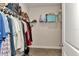 Spacious walk-in closet with wire shelving, providing ample storage at 16257 S Port Harbor Blvd, Port Charlotte, FL 33953