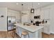 Modern kitchen with stainless steel appliances and an island at 16257 S Port Harbor Blvd, Port Charlotte, FL 33953