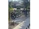 Bike rack near homes; convenient for residents at 2536 Marton Oak Blvd, North Port, FL 34289