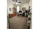 Bright home office features built-in shelving and ample workspace at 2536 Marton Oak Blvd, North Port, FL 34289
