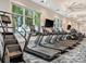 Fitness center with a variety of treadmills and other equipment at 25917 Bimini Sands Ct, Englewood, FL 34223