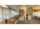 Open living room and dining area with comfortable seating and natural light at 289 Bainbridge Dr, Nokomis, FL 34275