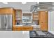 Modern kitchen with stainless steel appliances and a window at 306 66Th St, Holmes Beach, FL 34217
