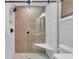 Large walk-in shower with a built-in bench seat at 306 66Th St, Holmes Beach, FL 34217