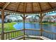 Scenic gazebo overlooking a peaceful lake at 4228 Central Sarasota Pkwy # 1013, Sarasota, FL 34238