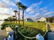 Large backyard with canal and dock views at 4430 Wynkoop Cir, Port Charlotte, FL 33948