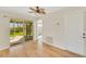 Bright bedroom with sliding doors leading to the patio at 4430 Wynkoop Cir, Port Charlotte, FL 33948