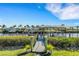 Private dock with access to the waterway at 4430 Wynkoop Cir, Port Charlotte, FL 33948