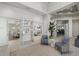 Community Lobby with comfortable seating and access to dining area at 4886 Seafoam Trl, Bradenton, FL 34211