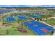 Tennis, pickleball, and basketball courts at 4886 Seafoam Trl, Bradenton, FL 34211