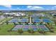 Expansive tennis and pickleball courts at 4886 Seafoam Trl, Bradenton, FL 34211