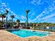 Sparkling community pool with ample lounge space at 6014 Fiore Dr, Bradenton, FL 34208