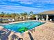 Inviting community pool with surrounding lounge area at 6014 Fiore Dr, Bradenton, FL 34208