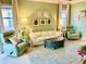 Relaxing living room with comfortable seating and neutral tones at 6014 Fiore Dr, Bradenton, FL 34208