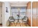Kitchen nook with small table and chairs at 635 30Th Ave W # F206, Bradenton, FL 34205