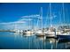 Boats docked at a marina on a sunny day at 635 30Th Ave W # F206, Bradenton, FL 34205