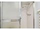 Shower stall with tiled walls at 635 30Th Ave W # F206, Bradenton, FL 34205