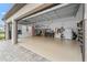 Spacious garage with ample storage and room for multiple vehicles at 7139 Tamworth Pkwy, Sarasota, FL 34241