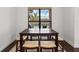 Casual breakfast nook with table and chairs, ideal for enjoying morning coffee at 7220 Whittlebury Trl, Lakewood Ranch, FL 34202
