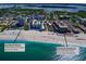 Aerial view showing building location and nearby amenities at 800 Benjamin Franklin Dr # 202, Sarasota, FL 34236