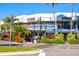 Columbia Restaurant building, with outdoor seating and street view at 800 Benjamin Franklin Dr # 202, Sarasota, FL 34236