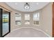 Breakfast nook with pool view and sliding glass doors at 8273 Shooting Star Rd, Sarasota, FL 34241