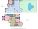 Two-story home floor plan with 5 bedrooms and a pool at 8273 Shooting Star Rd, Sarasota, FL 34241