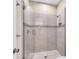 Large walk-in shower with glass enclosure at 8273 Shooting Star Rd, Sarasota, FL 34241
