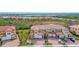 Community overview showcasing lakefront and townhome location at 10031 Crooked Creek Dr # 201, Venice, FL 34293
