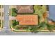 Bird's eye view of the house and its position on the lot at 12785 Fontana Loop, Bradenton, FL 34211