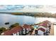 Aerial view of condo buildings near the waterfront at 1608 Stickney Point Rd # 1608-102, Sarasota, FL 34231