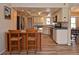 Kitchen with breakfast bar and stainless steel appliances at 1864 Mid Ocean Cir, Sarasota, FL 34239