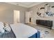 Spacious main bedroom with access to the bathroom and walk in closet at 2692 Mctague St, North Port, FL 34291