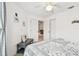 Bedroom with access to living room at 2906 Captains Ct, Palmetto, FL 34221