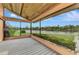 Relaxing screened porch overlooking the canal at 3726 Beneva Oaks Blvd, Sarasota, FL 34238