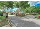 Gated entrance to Avalon at the Villages of Citrus Hills community at 4914 Lakescene Pl, Sarasota, FL 34243
