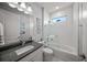 Small bathroom with tub and shower combination, and single vanity at 4947 Surfside Cir, Bradenton, FL 34211
