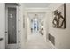 Bright and spacious entryway with high ceilings and modern decor at 4947 Surfside Cir, Bradenton, FL 34211
