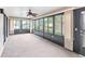 Bright sunroom with multiple windows at 5400 34Th W St # D12, Bradenton, FL 34210