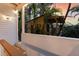 Deck view of backyard with treehouse at 543 Hillcrest Dr, Bradenton, FL 34209
