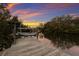 Waterfront dock with boat lift, providing convenient water access at 543 Hillcrest Dr, Bradenton, FL 34209