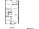 Apartment floor plan with two bedrooms, kitchen, and balcony at 6033 34Th W St # 120, Bradenton, FL 34210