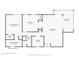 Floor plan showing bedrooms, kitchen, and balcony at 6312 Midnight Pass Rd # 702S, Sarasota, FL 34242