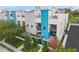 Modern townhomes with private balconies, close to the city at 72 N School Ave, Sarasota, FL 34237