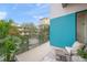 Outdoor balcony with seating and city views at 72 N School Ave, Sarasota, FL 34237