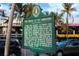 Historic marker detailing St. Armands Circle's development as a shopping district at 72 N School Ave, Sarasota, FL 34237